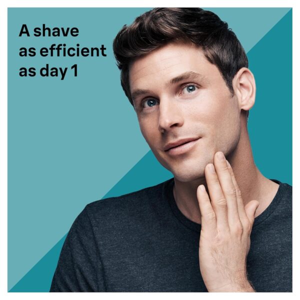 Braun Series 7 Electric Shaver Replacement Head, Easily Attach Your Shaver Head for a Shave as efficient as Day one, Compatible with New Generation Series 7 Shavers, 74S, Silver