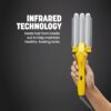 Drybar The Mixologist Interchangeable Styling Iron | One Tool with Three Different Hair Styles of Waves and Curls, Reduces Frizz, Adds Shine, Maintains Healthy Locks for all Hair Types