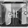 e.l.f., Dual-Pencil Sharpener, Convenient, Essential Tool, Sharpens, Easy To Clean, Travel-Friendly, Compact, Includes Bonus Small Sharpener