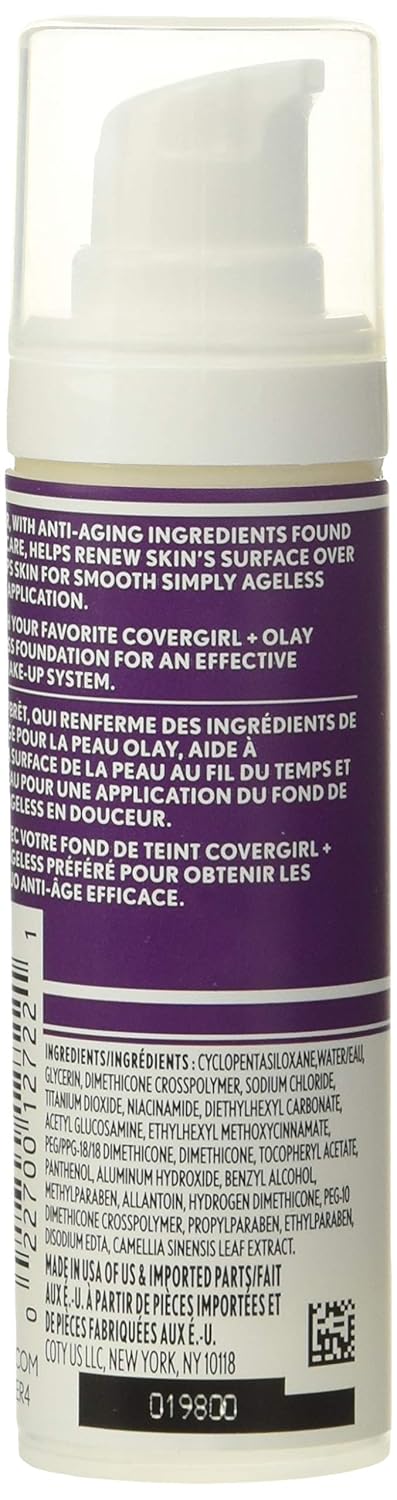 COVERGIRL Simply Ageless Makeup Primer, 1 Fl Oz, Pack of 1