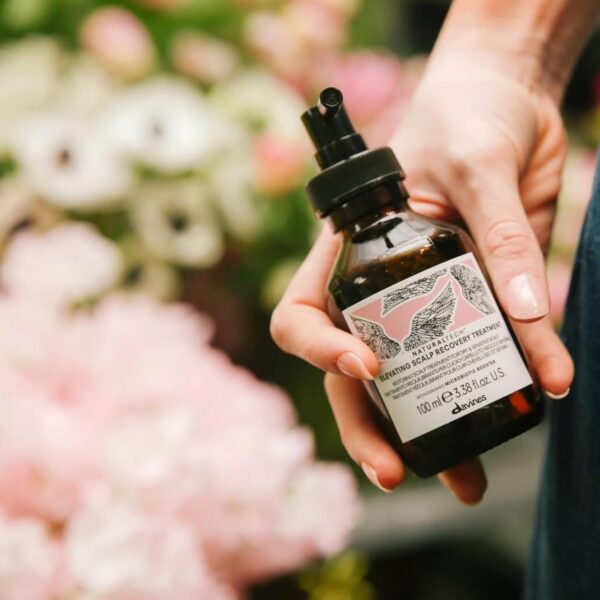 Davines Naturaltech ELEVATING Scalp Recovery Treatment, Leave-On Treatment For Sensitive And Dehydrated Scalp, Help To Reduce Itching And Redness, 3.38 Fl Oz