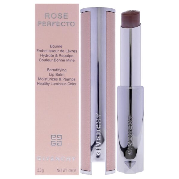 Rose Perfecto Plumping Lip Balm - N111 Soft Nude by Givenchy for Women - 0.09 oz Lip Balm