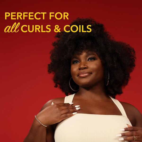 Creme of Nature, Argan Oil for Hair, Smooth & Shine Hair Polisher, Argan Oil of Morocco for Anti Frizz Control, 4 Fl Oz