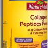 Nature Made Collagen Peptides Powder Type 1 and 3, Joint Support Collagen Powder Unflavored, Sugar Free, Keto Friendly with Biotin for Hair, Skin & Nails Support, 11.2 oz, 28 Day Supply