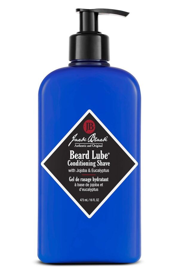 Jack Black Beard Lube Conditioning Shave - Mens Gifts, Beard Conditioner for Men, Beard Softener for Men, Mens Beard Care, Mens Beard Conditioner, Christmas Gifts for Men, Beard Gifts for Him