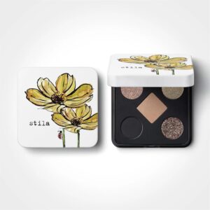 stila Pocket Play™ Eye Shadow Palette | 5 Silky Powder Shades for Eyes, Face, Highlight & Contour | Compact, Travel-Friendly, Blendable Formula | Matte & Shimmer, Neutral & Bold Tones