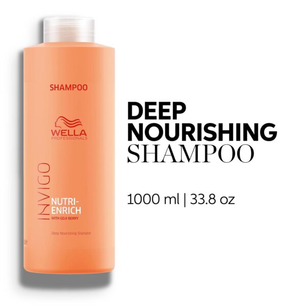 Wella Professionals Invigo Nutri-Enrich Shampoo Deep Nourishing For Dry & Damaged Hair oz