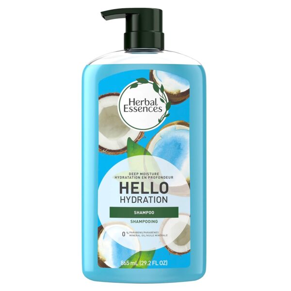 Herbal Essences Hello hydration shampoo shampooing for hair 29.2 FL OZ