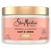 SheaMoisture Hair Mask Coconut & Hibiscus for Dry Curls Hair Mask with Shea Butter 11.5 oz