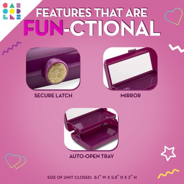 Caboodles Women's Take It Tote, Violet, Small