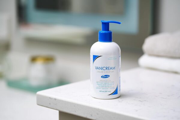 Vanicream Liquid Cleanser - 8 fl oz – Unscented, Gluten-Free Formula for Sensitive Skin