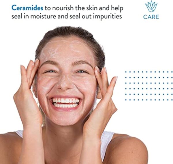 AcneFree Acne Free Oil-Free Cleanser, Benzoyl Peroxide 2.5% with Glycolic Acid to Prevent and Treat Breakouts Unscented, 8 Fl Oz