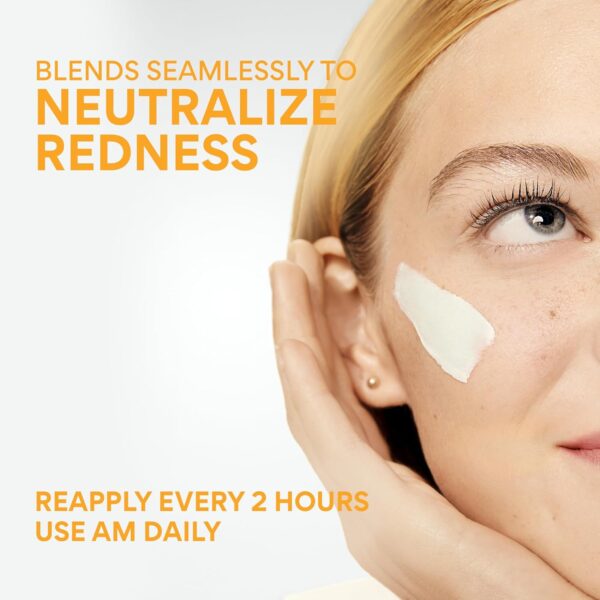 innisfree Daily Mineral UV Defense SPF 45 Face Sunscreen with Green Tint, Hyaluronic Acid, Korean Skincare, Color Correcting Formula