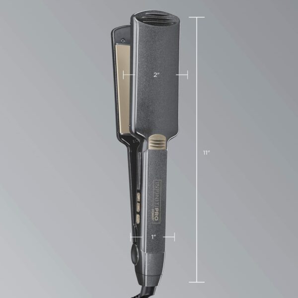 CONAIR INFINITIPRO Tourmaline Ceramic Flat Iron, 2-inch