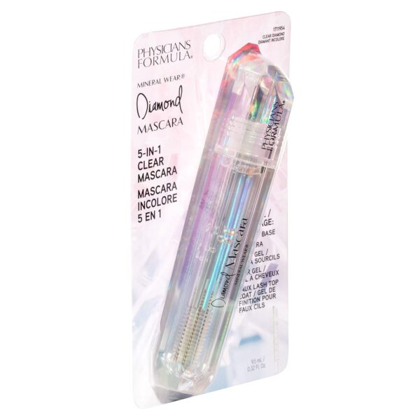 Physicians Formula Mineral Wear Diamond Mascara Lash & Brow Diamond, Dermatologist Tested, Ophthalmologist Approved, Sensitive Eyes