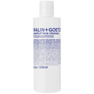 Malin + Goetz Grapefruit Face Cleanser, 8 Fl. Oz. - Men & Women Facial Cleanser for All Skin Types, Face Wash & Toner, Cleansing Facial Wash, Vegan & Cruelty Free