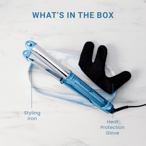 BaBylissPRO 1" Ultra-Sleek Strainless Steel Hair Styling Iron