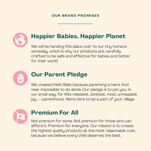 Hello Bello Kid’s Conditioner, Hypoallergenic, pH-Balanced and Dermatologist-Tested, Watermelon, 10 Fl Oz (1 Pack)