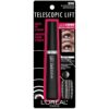 L'Oreal Paris Telescopic Lift Mascara, Lengthening and Volumizing Eye Makeup, Lash Lift with Up to 36HR Wear, Washable, Blackest Black, 0.33 Fl Oz