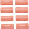 Diane Snap-On Magnetic Rollers Pack of 8 Hair Curlers for Women and Girls, Small, Diameter, Pink, D4719, 8 Count (Pack of 1)