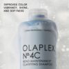 Olaplex No. 4C Bond Maintenance Clarifying Shampoo, Deep Cleans, Softens, Restores Shine, & Clarity, For All Hair Types Experiencing Product Buildup or Excess Oil, 8.5 fl oz