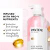 Pantene Sulfate Free Rose Water Shampoo, Soothes, Replenishes Hydration, Safe for Color Treated Hair, Nutrient Infused with Vitamin B5 and Antioxidants, Pro-V Blends, 30.0 oz