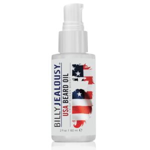 Billy Jealousy Beard Oil for Men, Lightweight, Low Shine, and Hydrating Beard Moisturizer for Softer Hair, Helps Prevent Itching and Flakes