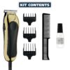 Wahl T-Pro Corded Compact Men's Beard Trimmer with Diamond Finished T Blade for Bump Free Precision Outlining, Detailing, and Trimming - Model 9307-300