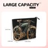 Linen Makeup Bag For Women, Waterproof Travel Cosmetic Organizer Lightweight Zipper Travel Toiletry Bag Organizer Bike Makeup Brushes Storage Bag