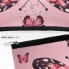 Makeup Bag for Women Cosmetic Bags Butterfly Travel Toiletry Bag Cute Zipper Make Up Bags Large Capacity Makeup Case Organizer Portable Makeup Pouch for Travelling Gift