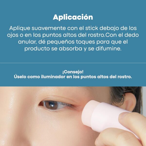 TONYMOLY Cat's Purrfect Eye Contour Stick, Under Eye Primer Stick, Illuminates Tired Puffy Skin, 9 g