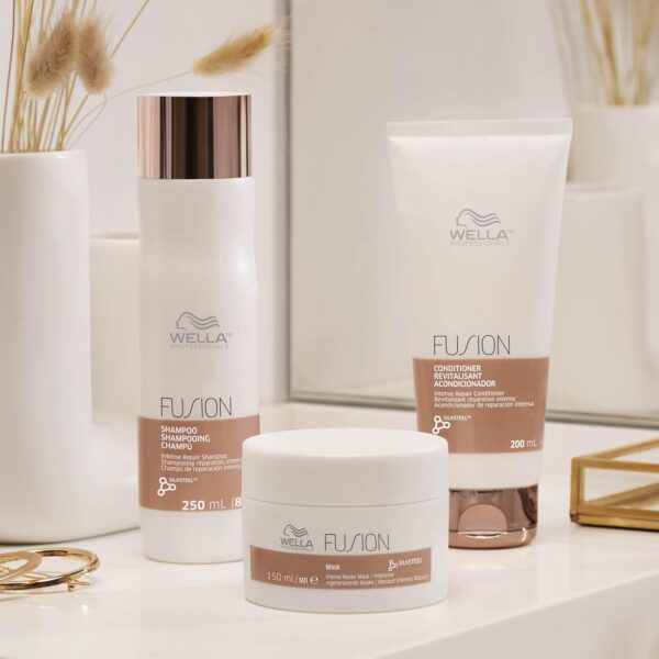 WELLA PROFESSIONALS Fusion Intense Repair Hair Mask for Damaged Hair, Treatment for Hair Repair & Hair Breakage