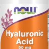 NOW Foods Supplements, Hyaluronic Acid 50 mg with MSM, Joint Support*, 60 Veg Capsules (Pack of 1)