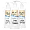 Olay Cleanse Gentle Foaming Face Cleanser for Sensitive Skin, Fragrance Free, 6.7 Fl Oz (Pack of 3)