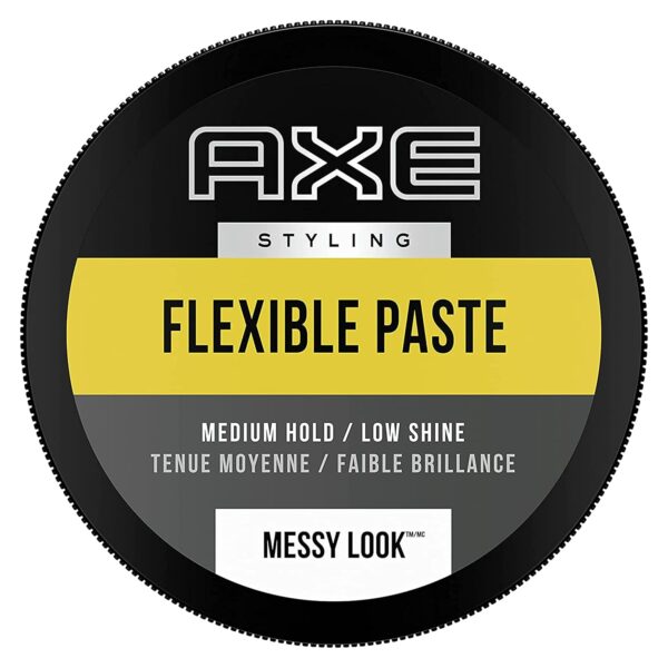 AXE Styling Flexible Hair Paste Urban Messy Look 2 Count for An Instant Texture Boost Hair Styling Made Easy 2.64 oz