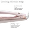 T3 SinglePass Smooth X Professional Flat Iron with Extra-Long Ceramic Plates for Faster Styling, 9 Heat Settings for All Hair Types, For Straightening, Curling, and Waving