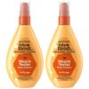 Garnier Whole Blends Sulfate Free Remedy Miracle Nectar 10-in-1 Repairing Leave-In Conditoner for All Hair Types, Honey Treasures, 5 Fl Oz, 2 Count (Packaging May Vary)