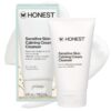 Honest Beauty Sensitive Skin Calming Cream Cleanser | Gently Cleanses, Hydrates, + Calms Skin | Hypoallergenic, Fragrance Free, Vegan | 4 fl oz