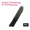 Almay Thickening & Tint Mascara, Instant Soft Full Volume, Conditions & Darkens Natural Lashes Over Time, No Flaking or Clumping, 402 Black, 0.28 fl oz
