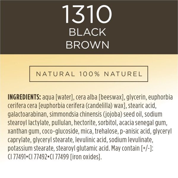Burt’s Bees 100% Natural Nourishing Mascara, Black Brown - 0.4 Ounce