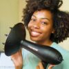 CURLSMITH Defrizzion Hair Dryer, for Curly Hair, with Extra Large 8" Diffuser for Fast Drying, 2 Speeds, 3 Heat Settings, Sustained Cool Setting with Minimal Heat Impact