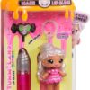 Yummiland Lip Gloss Doll: Sour Sweeties - Misty Cakes Includes DIY Lip Gloss + Removable Keychain, Cosmetic Play, Collectible, Ages 4+