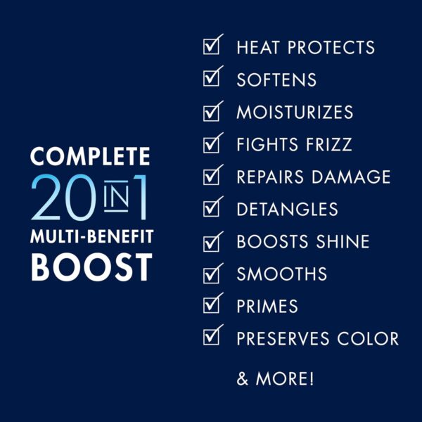 Nexxus Humectress Leave-In Conditioner Spray 20-in-1 Perfector for Dry Hair With Biotin & Hyaluronic Acid 9oz