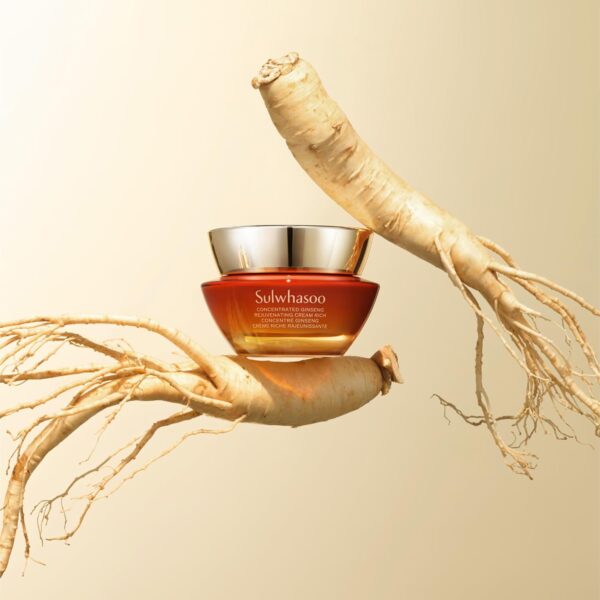 Sulwhasoo Concentrated Ginseng Rejuvenating Cream Rich- Korean Ginseng & Peptide Anti-Aging Rich Moisturizer with Retinol for Wrinkles, Firmness & Nourished Skin, 1.69 fl. oz.