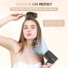 ANIEKIN Hair Dryer, 1875 Watts Fast Drying Blow Dryer with Diffuser and Concentrator, Compact Lightweight Hair Dryer for Women and Men