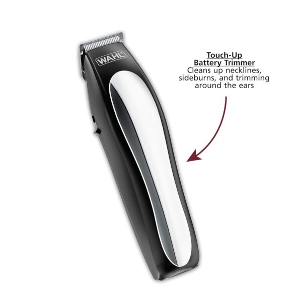 Wahl USA Clipper Rechargeable Lithium Ion Cordless Haircutting Clipper & Battery Trimming Combo Kit – Electric Clipper for Grooming Heads, Beards, & All Body Grooming – Model 79600-2101P