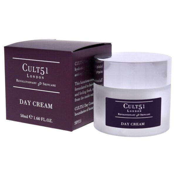 Cult51 Day Cream - Intensely Hydrating Moisturizer - Reduces Signs Of Aging And Prevents Visible Wrinkles - Experience Glowing Skin And Deep Hydration - Renewing Treatment Restores Your Face - 1.6 Oz