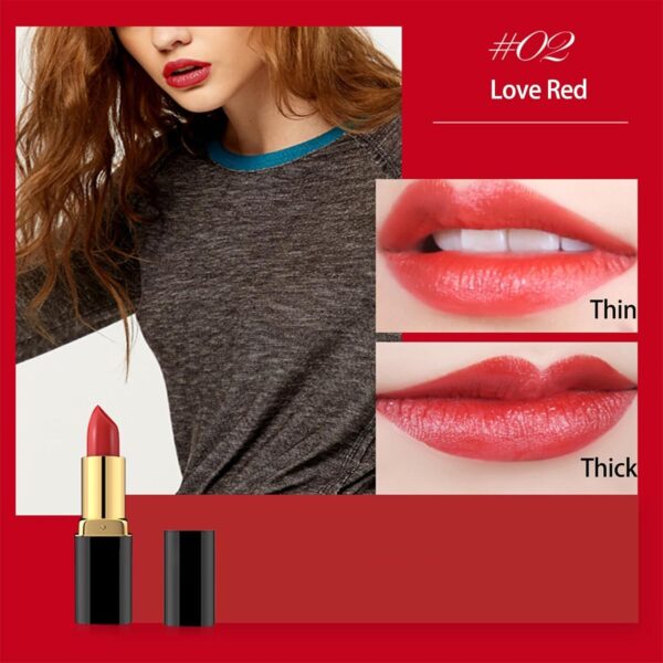 Liyen Meiwo Lipstick, Moisturizing Non-Stick Cup (#01 China Red)