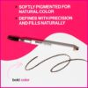 wet n wild Brow-Sessive Brow Pencil, Ultra-Precise Dual Ended Spoolie Brush for Perfect Buildable Blendable Shaping, Natural Lasting Shades for Every Brow, Cruelty-Free & Vegan - Dark Brown(Packaged)