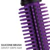 Hot Tools Pro Artist Heated Silicone Bristle Brush Styler | Helps create Volume and Fullness (1 in), 1146